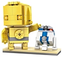 LOZ BrickHeadz 1501 Дроиды C-3PO и R2-D2