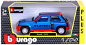 Bburago Renault 5 Turbo 18-21088 (синий)