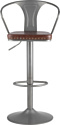 Stool Group TOLIX ARMS SOFT барный (серебристый)