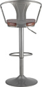 Stool Group TOLIX ARMS SOFT барный (серебристый)