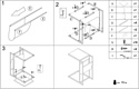 Halmar Compact 47x33x65 (черный)