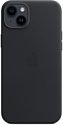 Apple MagSafe Leather Case для iPhone 14 Plus (темная ночь)