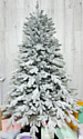 Christmas Tree Ель искусственная литая заснеженная Бревера 2.3 м