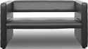 Brioli Джино двухместный 1.3м (L21/серый)