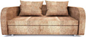 Раевская мебельная фабрика Малыш с подлокотниками (флок, коричневый)