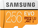 Samsung Evo microSDXC 256GB + адаптер