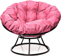 M-Group Папасан 12010408 (черный/розовая подушка)
