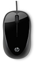 HP Wired Mouse 1000 4QM14AA black USB