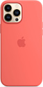 Apple MagSafe Silicone Case для iPhone 13 Pro Max (розовый помело)