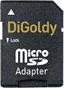 DiGoldy Extreme Pro microSDXC 256GB DG256GCSDXC10UHS-1-ElU3 (с адаптером)