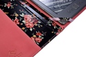 Tuff-Luv Slim Book-Style fabric case cover - Black (J6_9)