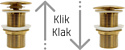 Pea Gold Klik-Klak (без отверстия для перелива)