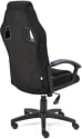 TetChair Driver (флок/ткань, черный/серый)