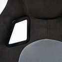 TetChair Driver (флок/ткань, черный/серый)