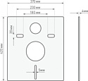 Berges Wasserhaus Mascon Rimless + Okus Slim SO + Atom Line 410 043352