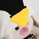 Зайка Ми в шапке пингвина (15 см)