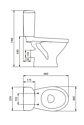 Cersanit Trento (S-KO-TR011-3-6-D-w)