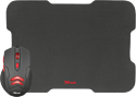 Trust Ziva gaming mouse with mouse pad 21963 Trust Ziva gaming mouse with mouse pad 21963
