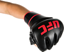 UFC MMA UHK-90075 S/M (6 oz, черный)