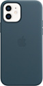 Apple MagSafe Leather Case для iPhone 12/12 Pro (балтийский синий)
