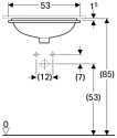 GEBERIT VariForm 500.763.01.2