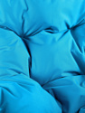 M-Group Капля Лори 11530103 (белый ротанг/голубая подушка)
