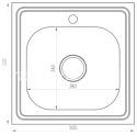 Mixline 50х50 (0,4) 1 1/2