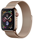 Apple Watch Series 4 GPS + Cellular 40mm Stainless Steel Case with Milanese Loop