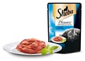 Sheba (0.085 кг) 1 шт. Pleasure ломтики в соусе с тунцом и лососем