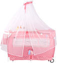 Lorelli Sleep'n'Dream 2 Layers Plus Rocker 2020 Pink Hippo