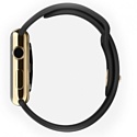 Apple Watch Edition 38mm Yellow Gold with Black Sport Band (MKL52)