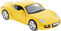 Bburago Porsche Cayman S 18-43003 (жёлтый)