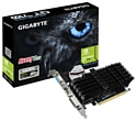 GIGABYTE GeForce GT 710 954Mhz PCI-E 2.0 2048Mb 1800Mhz 64 bit DVI HDMI HDCP Silent