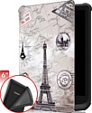 JFK для PocketBook Touch HD 3/617/616/627/632/633/628/606/Colour/Touch Lux 4/Lux 3/Lux 5/Basic Lux 2/Basic 4 (eiffel tower)