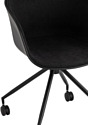 Stool Group LIBRA SL-7040ZB (рогожка черный/черный)