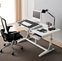 Comf-Pro King Desk белый/серый