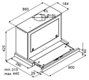 Kuppersberg SLIMBOX 90 GW