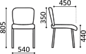 Brabix Iso NET CF-006 (черный)