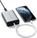 Satechi 75W Dual Type-C Travel Charger (американская вилка)