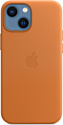 Apple MagSafe Leather Case для iPhone 13 mini (золотистая охра)