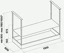 FALMEC Spazio Isola 130 BK