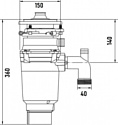 Milacio Vida 75 MC.555075 (черный матовый)