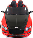 RiverToys Bentley Continental Supersports JE1155 (красный/черный)