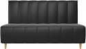 Лига диванов Ральф 241 104151 (экокожа, черный)
