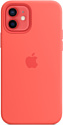 Apple MagSafe Silicone Case для iPhone 12/12 Pro (розовый цитрус)