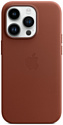 Apple MagSafe Leather Case для iPhone 14 Pro (темно-коричневый)