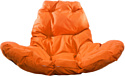 M-Group Капля Люкс 11030307 (серый ротанг/оранжевая подушка)