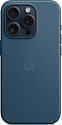 Apple MagSafe FineWoven Case для iPhone 15 Pro (тихоокеанский синий)