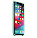 Apple Silicone Case для iPhone XS (нежная мята)