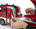 Bruder Scania R-series Fire engine with water pump 03590